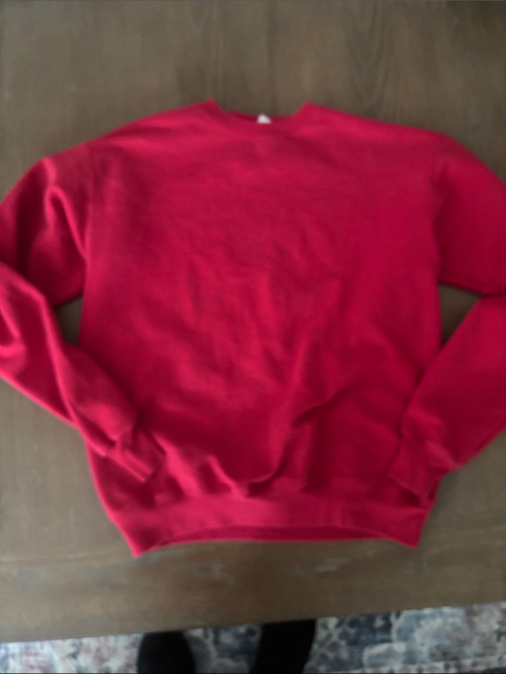 Bundle 3/$15 Hanes Men's Bright Red Crewneck Sweatshirt